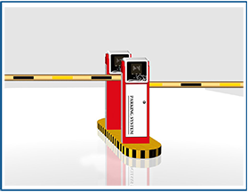 重庆公盈交通道闸 票箱 机车牌识别 小区停车场门禁电动升降起落杆